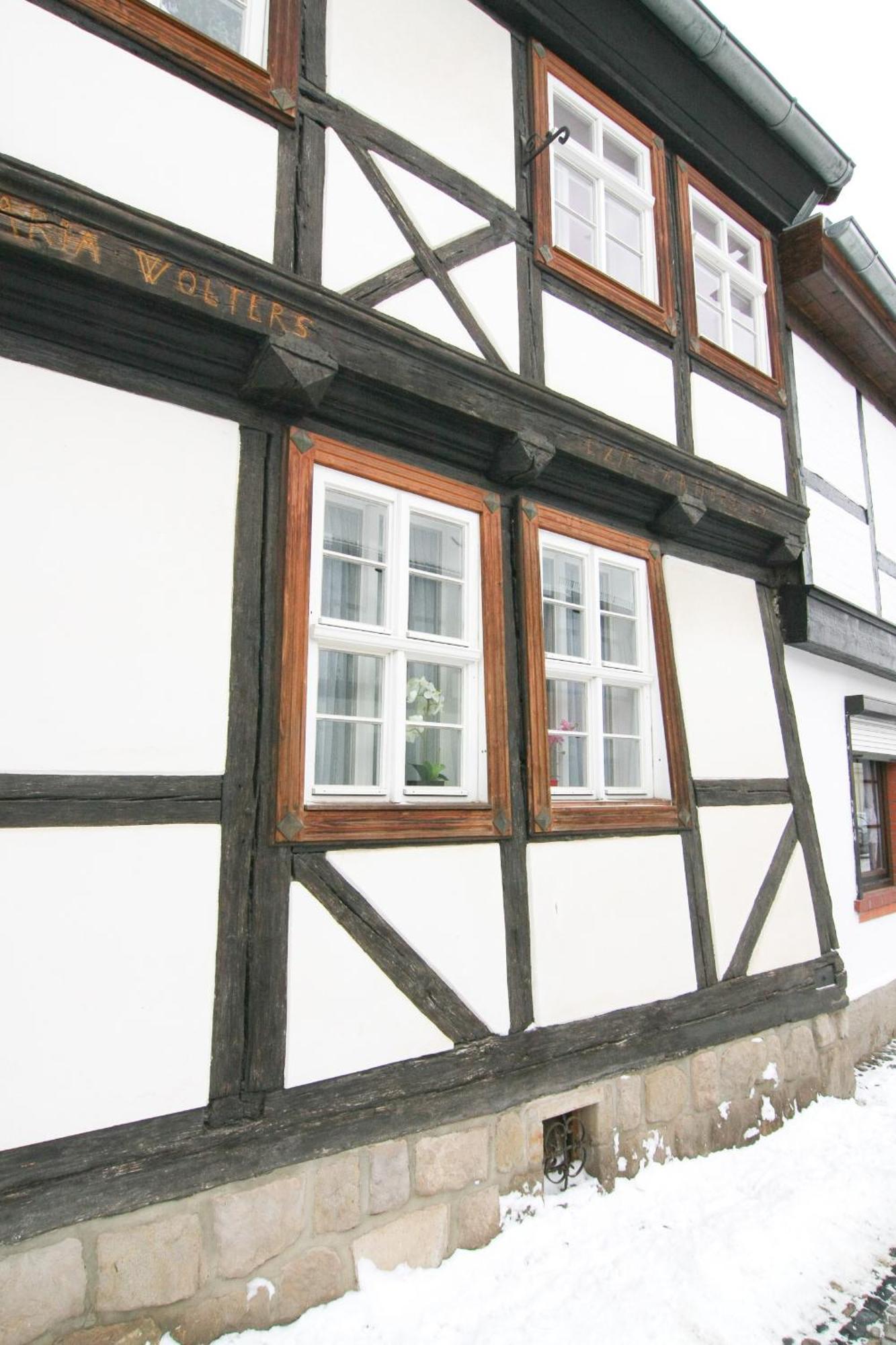 Urlaub Im Fachwerk - Das Sattlerhaus Quedlinburg Exterior photo